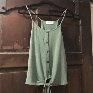 Carly Jean Los Angeles tied top tank
